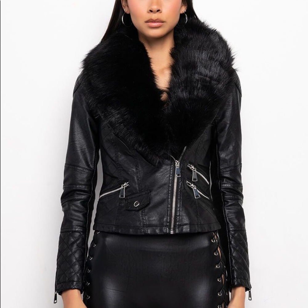 Jacket(black fur)